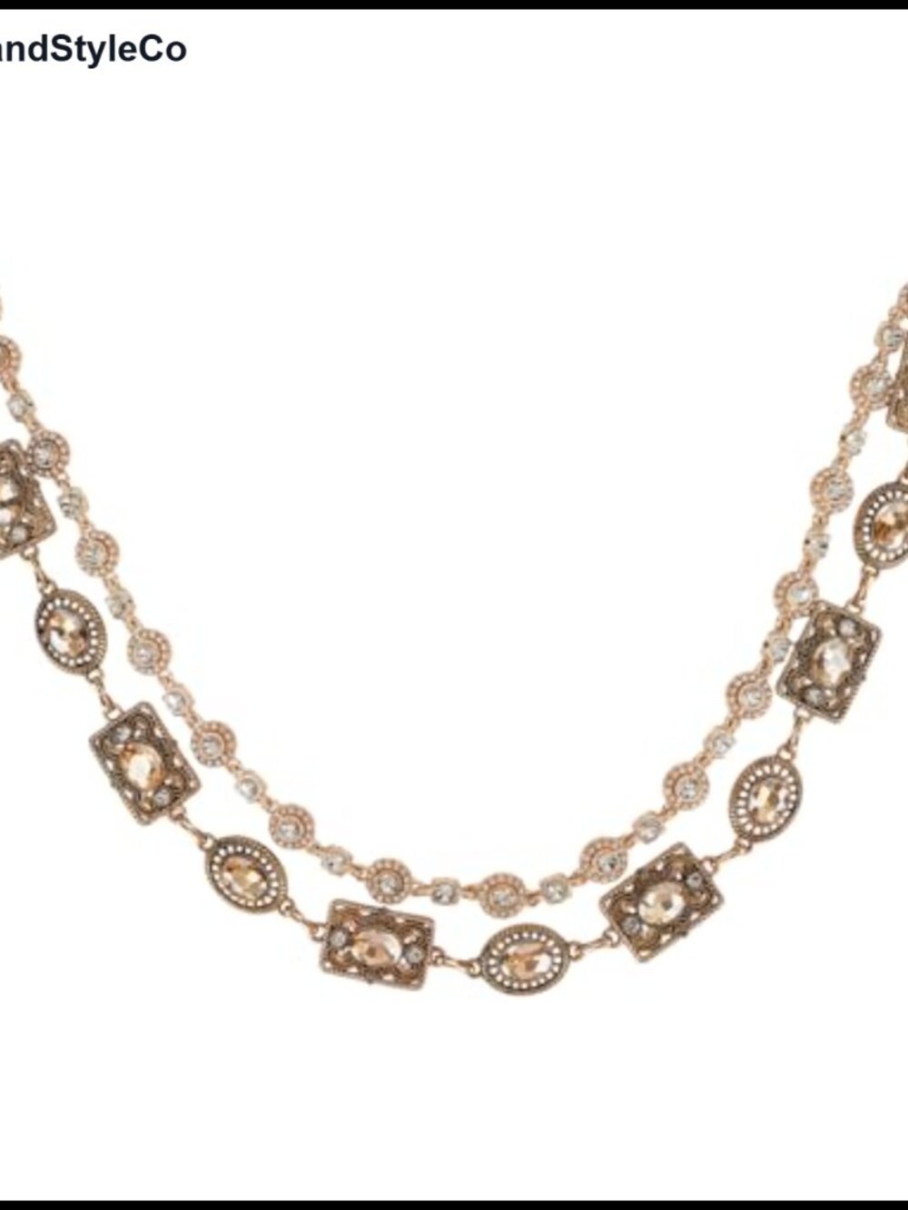 Vintage Golden Metal Floral Waist Chain Bag Charm Trouser Chain